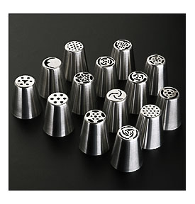 Russian Piping Nozzles Tips Sugarcraft Cake Icing Decorating Pastry