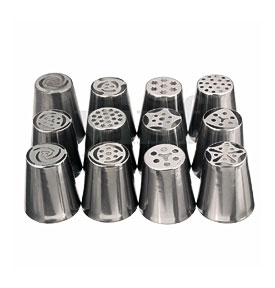 New Russian Tulip Icing Piping Nozzles Tips Cake Decorating Baking