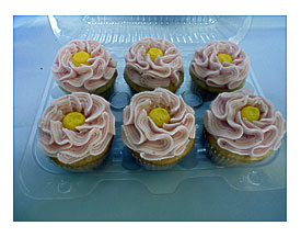 Russian Ball Tip Flower Cupcakes Custom Cakes By Liz Tags Cupcake