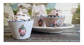 Of Lovely Tilda Style To Your Cupcake Baking. Sweet Cupcake Wrappers