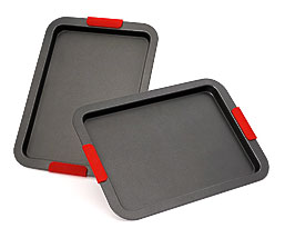 Nonstick Baking Pan Set Baking Sheets Cookie Sheets Elite Bakeware