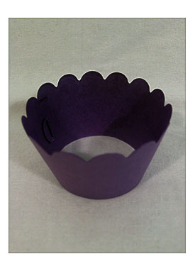 Scalloped Cupcake Wrapper Template Our Custom Cupcake Wrappers