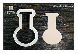 Science Beaker Tube Cookie Cutter Mini And By CookieCutterKingdom
