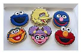 Sesame+Street+Characters+Cookie+Cutters The Newer Characters Like Zoe