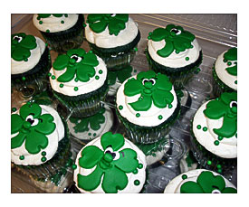 Shamrock Cupcakes For St. Patrick's Day These Were For A R