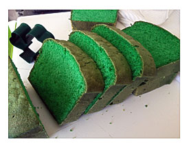 DIY Peekaboo Shamrock Pound Cake Meringue Bake Shop