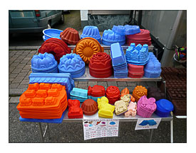 Colourful Silicon Baking Forms Seen At The Annual "Kirwe M