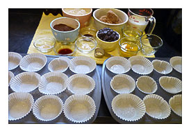 Chocolate Cupcakes muffin pans