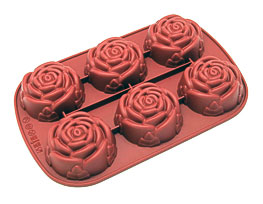 Rose Shaped Silicon Mold