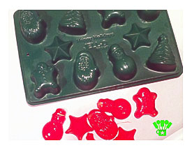 Using Jello Jiggler Molds As Hard Candy Sucker Molds