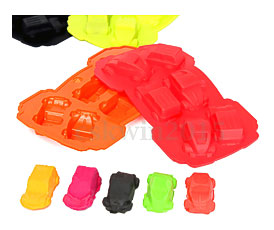 Mini Car Silicone Mold Cake Bread Jelly Ice Cream Food Chocolate Soap