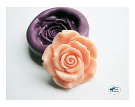 Large Rose Mold Mould Silicone Mold Flower Polymer Clay Resin