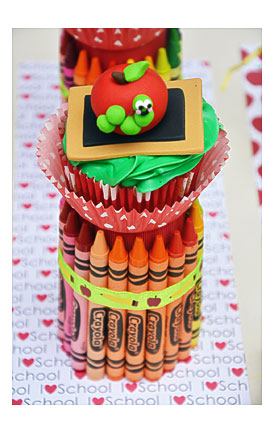 Amanda's Parties To Go Crayon Cupcake Holder Tutorial