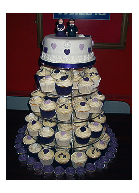 Wedding Cupcake Tower Sweet Sassy Cakes