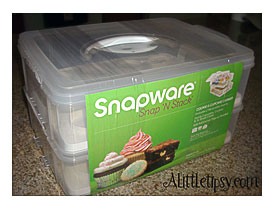 Snapware Ribbon Dispenser And Cupcake Carrier Review Giveaway A