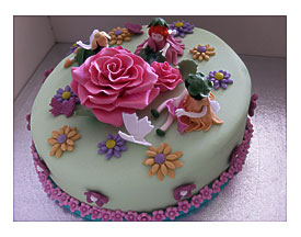 Families Flower Fairy Birthday Cake, Party And Madiera Cake Recipe