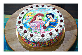 Disney's Princesses Birthday Cake Scrumbtious