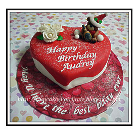 Cupcakes Fairytale AUDREY'S CHRISTMAS BIRTHDAY CAKE