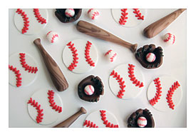 Baseball Theme Cupcake Toppers Rebecca Cakes & Bakes