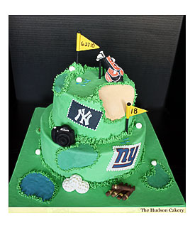 Grooms Cake Ideas Sports Golf Ny Sports Groom's Cake