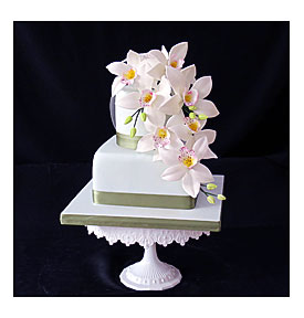 Floral Wedding Cakes Floral Wedding Cakes And Cakes With Sugar Roses