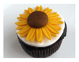 Kitchen Simmer Sunflower Cupcakes With Reese's Peanut Butter Cups