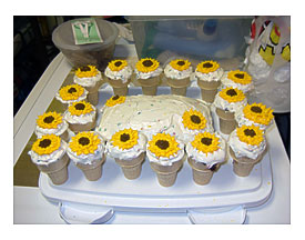 Sunflower Cupcake Decorating Tips Pinterest