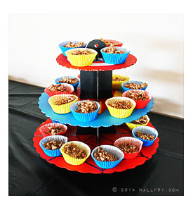 Superhero Cupcakes Wallfry Wall Art For Small Fry Superhero Cupcake