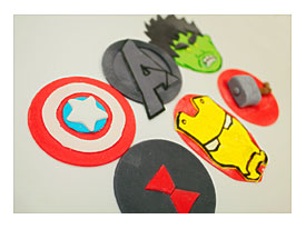 Super Hero Cupcake Decorations Sugar And Stripes Co