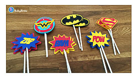 Die Cut Justice League Super Hero Cupcake Toppers Dc Comics By
