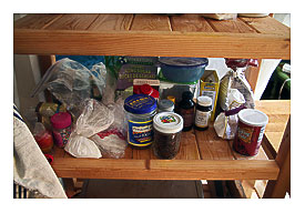 pantry baking supplies