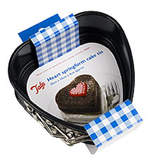 Tala Non Stick Mini Heart Springform Cake Tin 10 X 10 X 4cm EBay