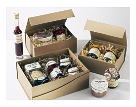 Foldabox Luxury Natural Kraft Gift Box Range Available From UK Stock