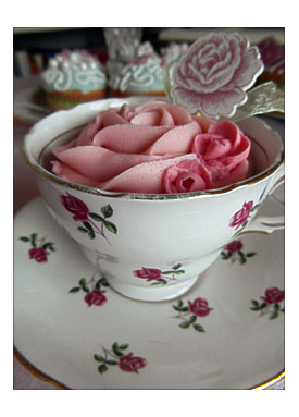 Cupcake In A Tea Cup Sweet Bliss Bakes