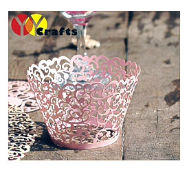 Party Favor "flower Branch" Cupcake Wrappers With OEM Service Free