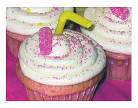 Leenee's Sweetest Delights Pretty In Pink Lemonade Cupcakes