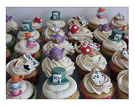 Mad Hatter's Tea Party Cupcakes Pompom Cakes Flickr