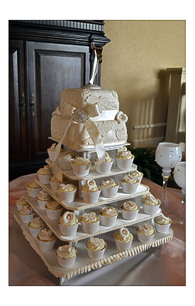 16 Photos Of The "Cupcake Tower Wedding Cake Design Ideas"