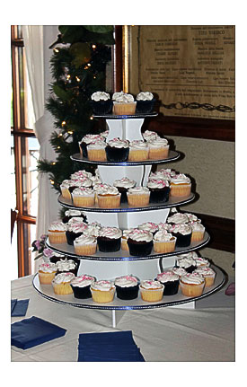 Round Cupcake Tower Display