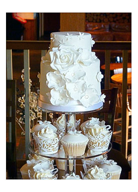 16 Photos Of The "Cupcake Tower Wedding Cake Design Ideas"