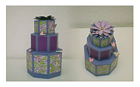 Meine Bunte Welt Gift Box Ideas 3 D Tiered Cake Box Das Original