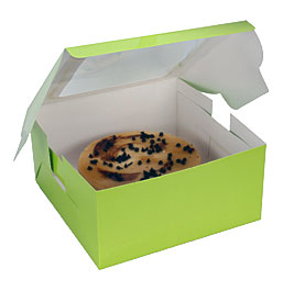 Home CAKE BOX – GREEN WINDOW For 1 Kg Cake