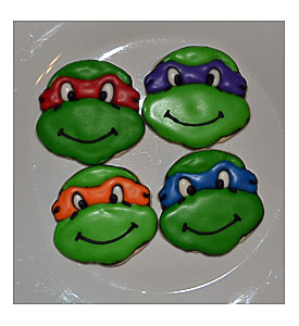 Little Cakes By Celeste Teenage Mutant Ninja Turtle Cookie Cutter