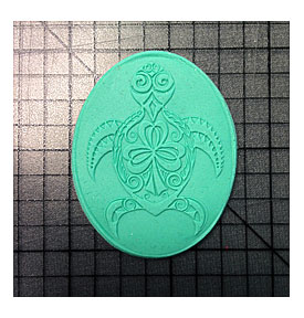 Hawaiian Turtle 100 Cookie Cutter And Stamp 2