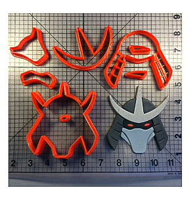 TMNT Shredder Cookie Cutter Set