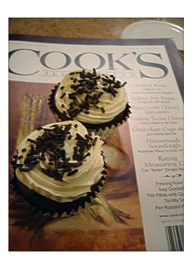 Nefarious Chocolate Cupcakes and Recipe