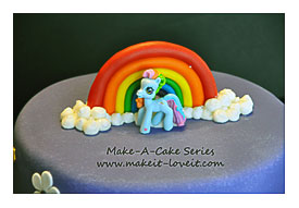 My Little Pony Cake Pan I Added Two More Ponies On The