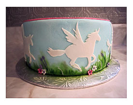 Unicorn Cake Pan Cakes.or Something Like That Flying Unicorn Cake
