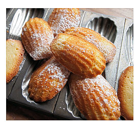 Madeleines and Vintage Tin