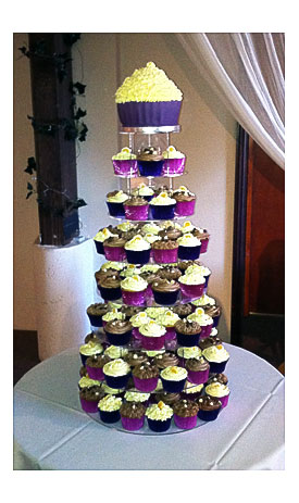 Wedding Cupcake Tower » Cakes By Melissa